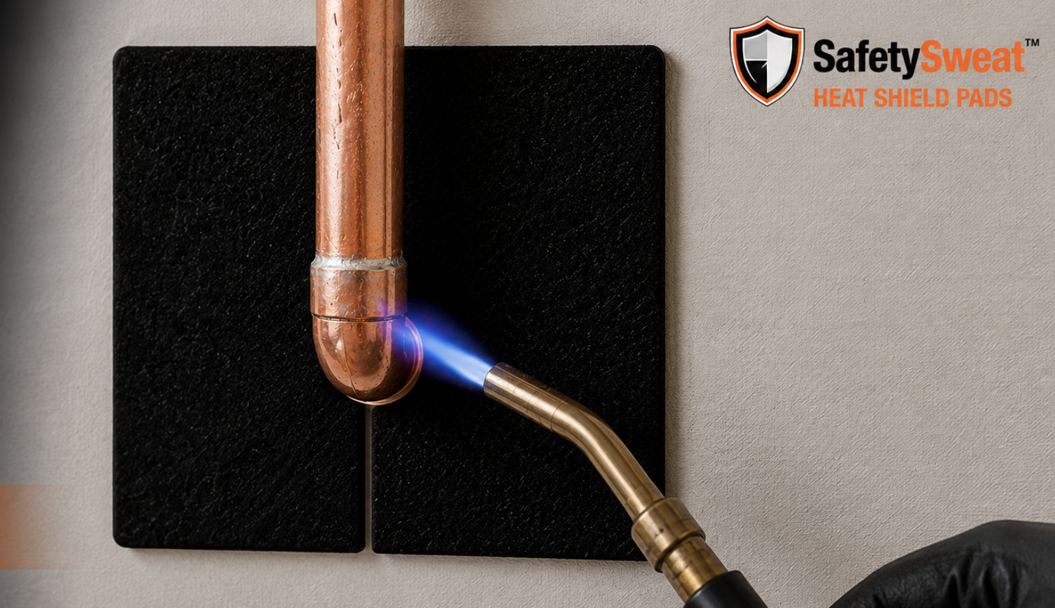 Safety Sweat Heat Shield Pads — Professional Grade