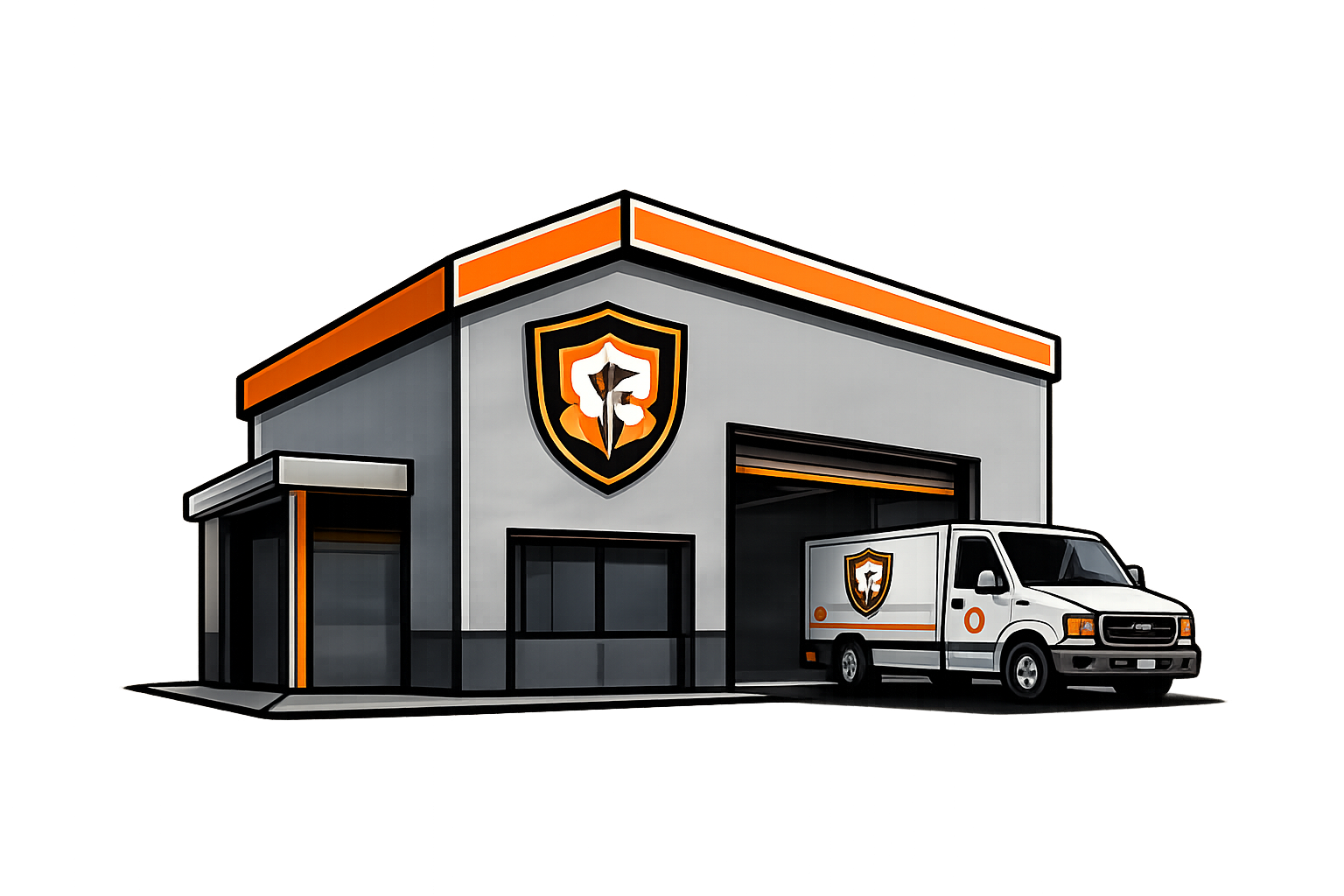 Plumbing company icon