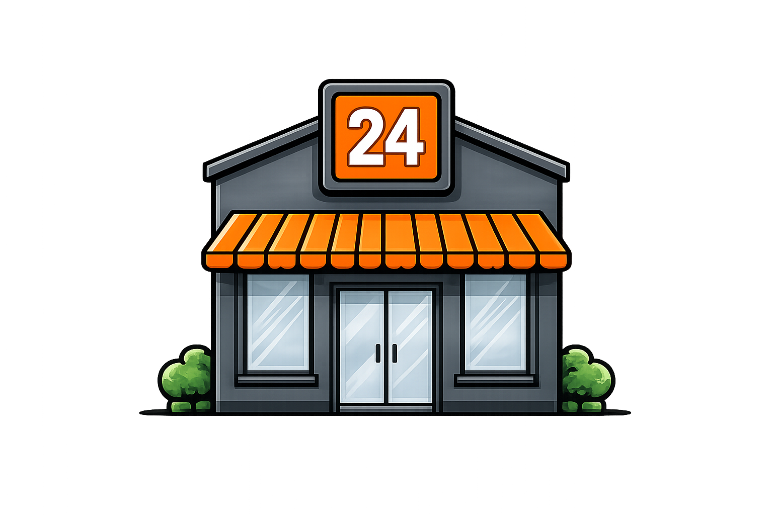 Retail store icon